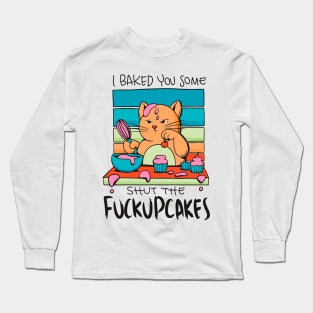 Cupcake Cat Long Sleeve T-Shirt